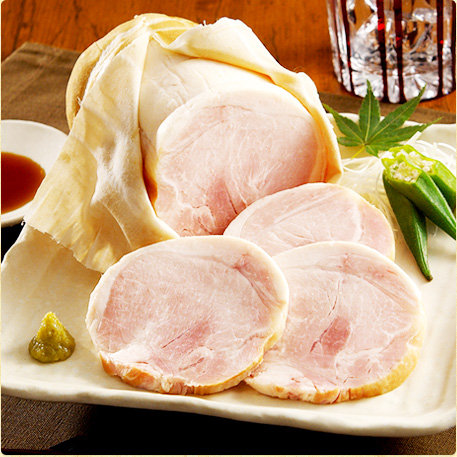 伝統の布巻きロースハム(650g)